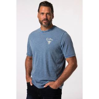 JP1880 Halbarm Brustprint Vintage Look T-Shirt  