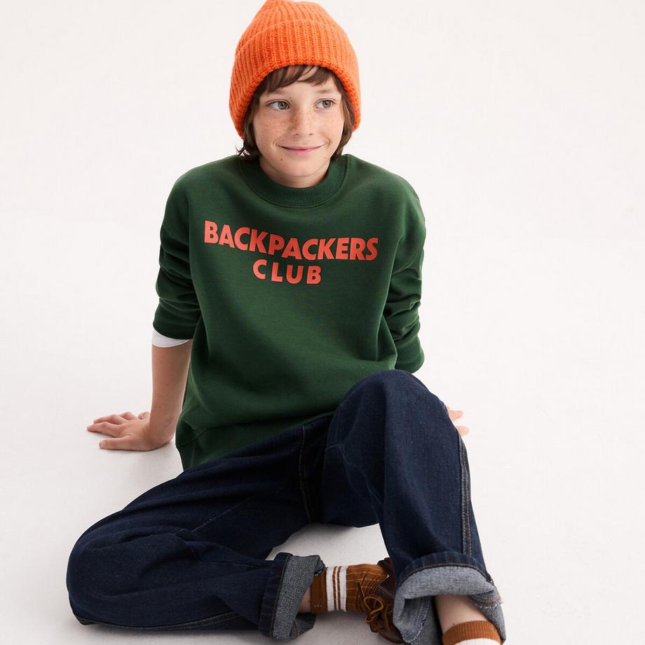Sweatshirt mit Aufdruck