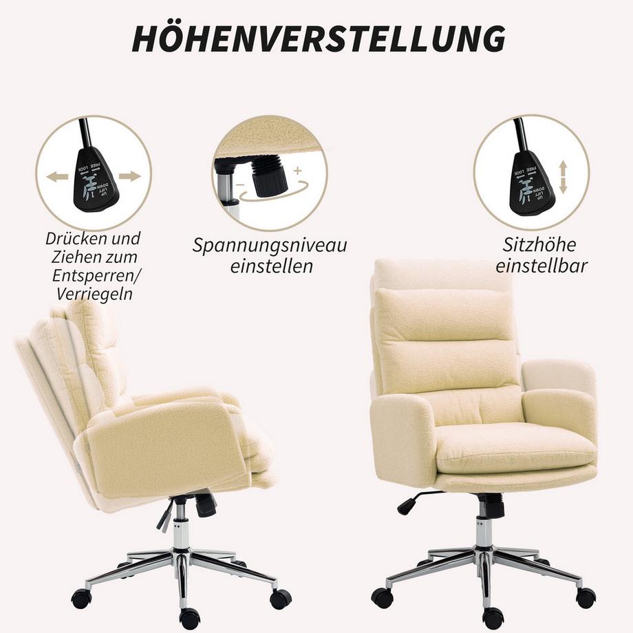 HOMCOM Bürostuhl  