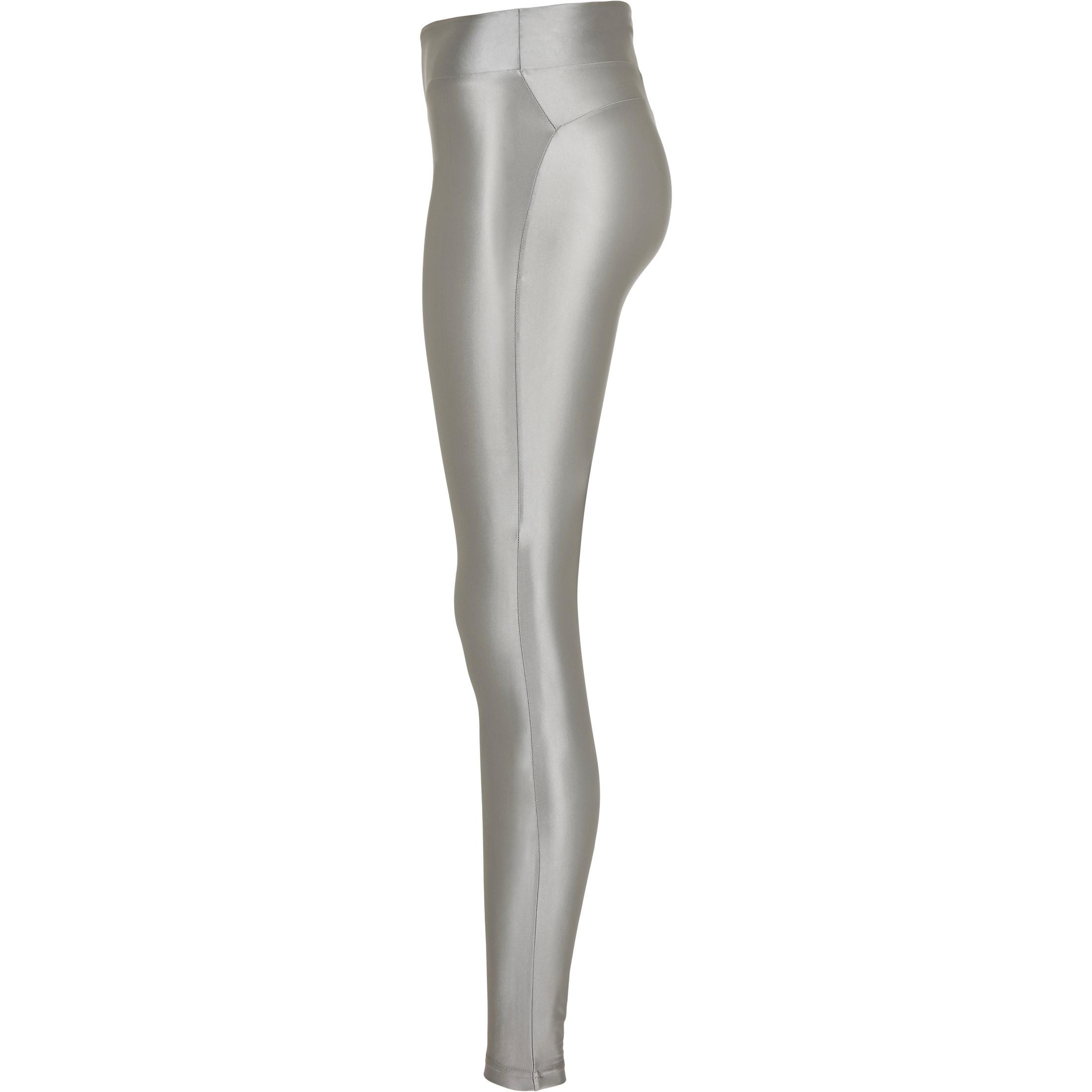 URBAN CLASSICS  leggings hohe taille shiny etalic 