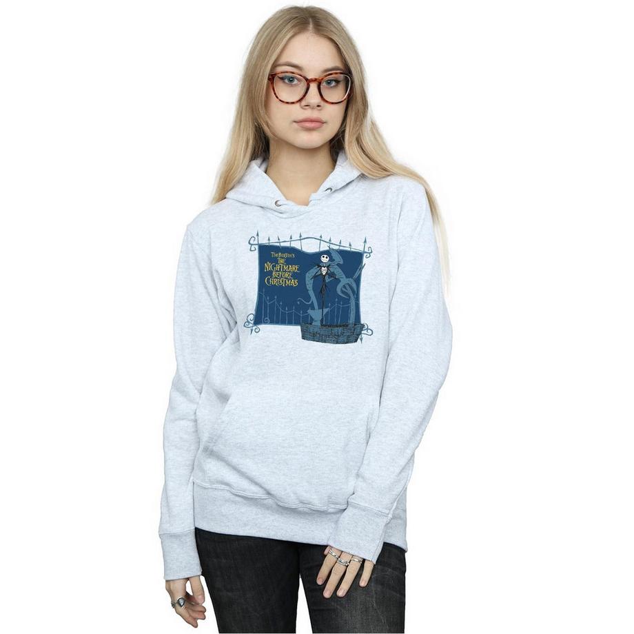 Disney Nightmare Before Christmas Jack And The Well Sweat à capuche  