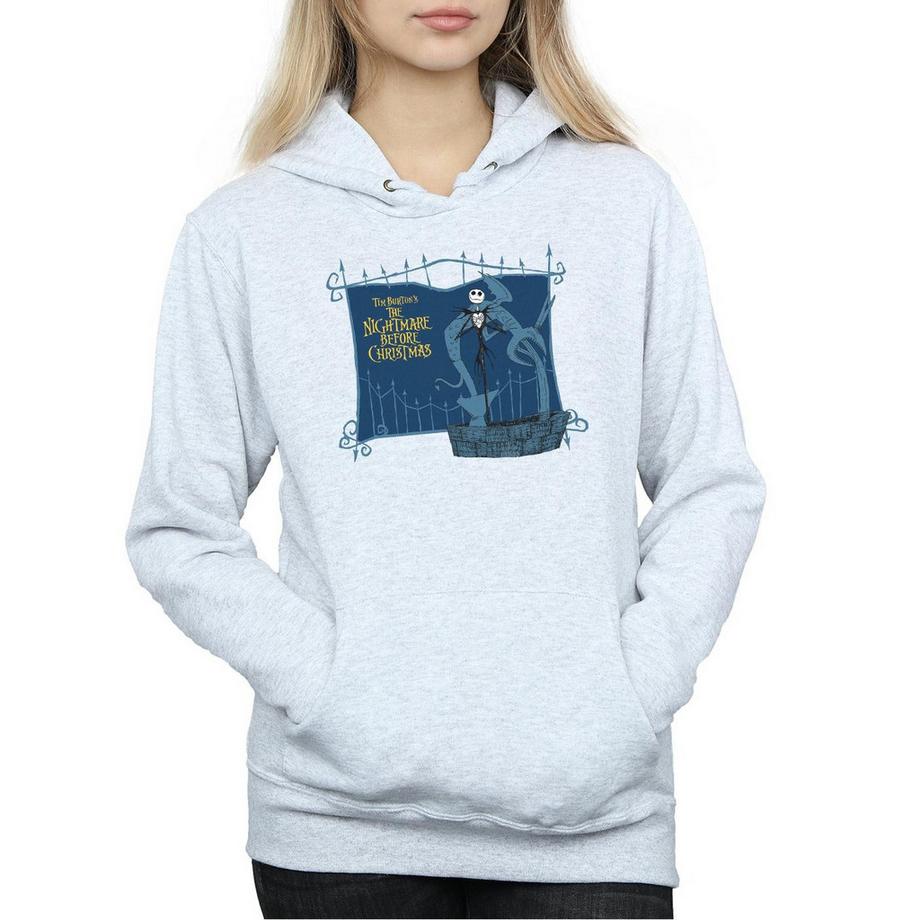 Disney Nightmare Before Christmas Jack And The Well Sweat à capuche  