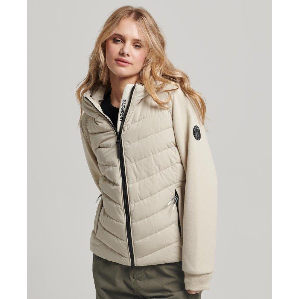 Superdry Storm Hybrid Kapuzen Daunenjacke  