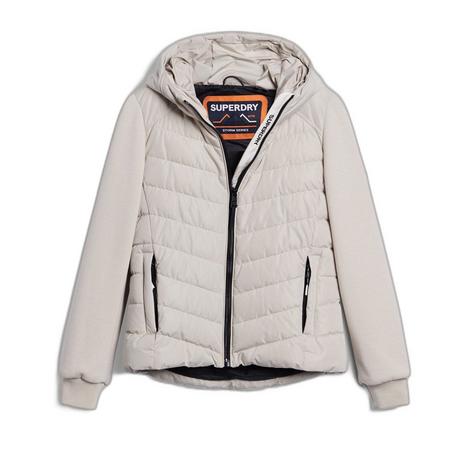 Superdry Storm Hybrid Kapuzen Daunenjacke  