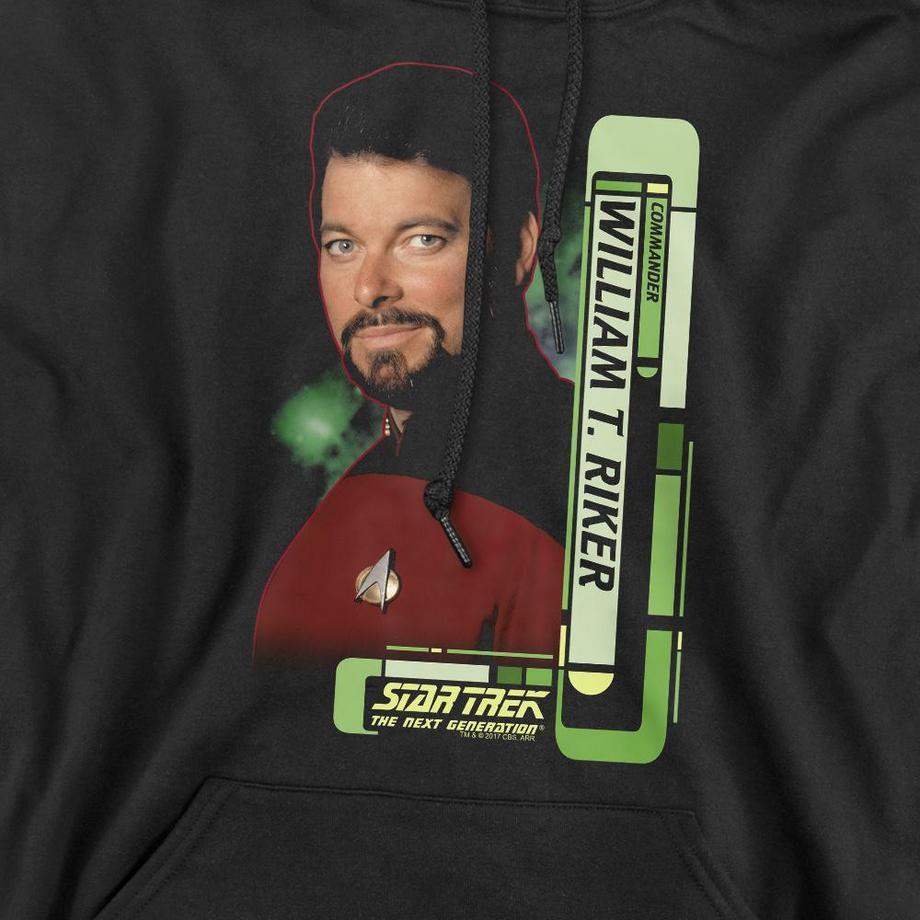 Star Trek Star Trek I Am Riker Felpa con cappuccio  