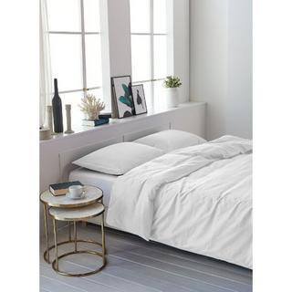 Living Home Uni Satin 100 Taie d'oreiller  