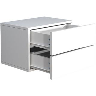 VCM Holz Wandschublade Nachtschrank Wandboard Schublade Konsole Nachttisch Usal L 45 cm  