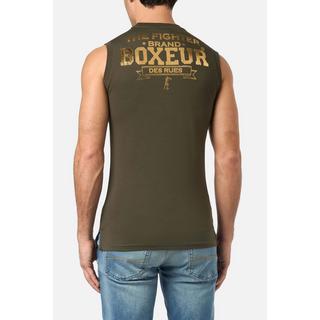 BOXEUR DES RUES  Top Basic Printed Tank Top 