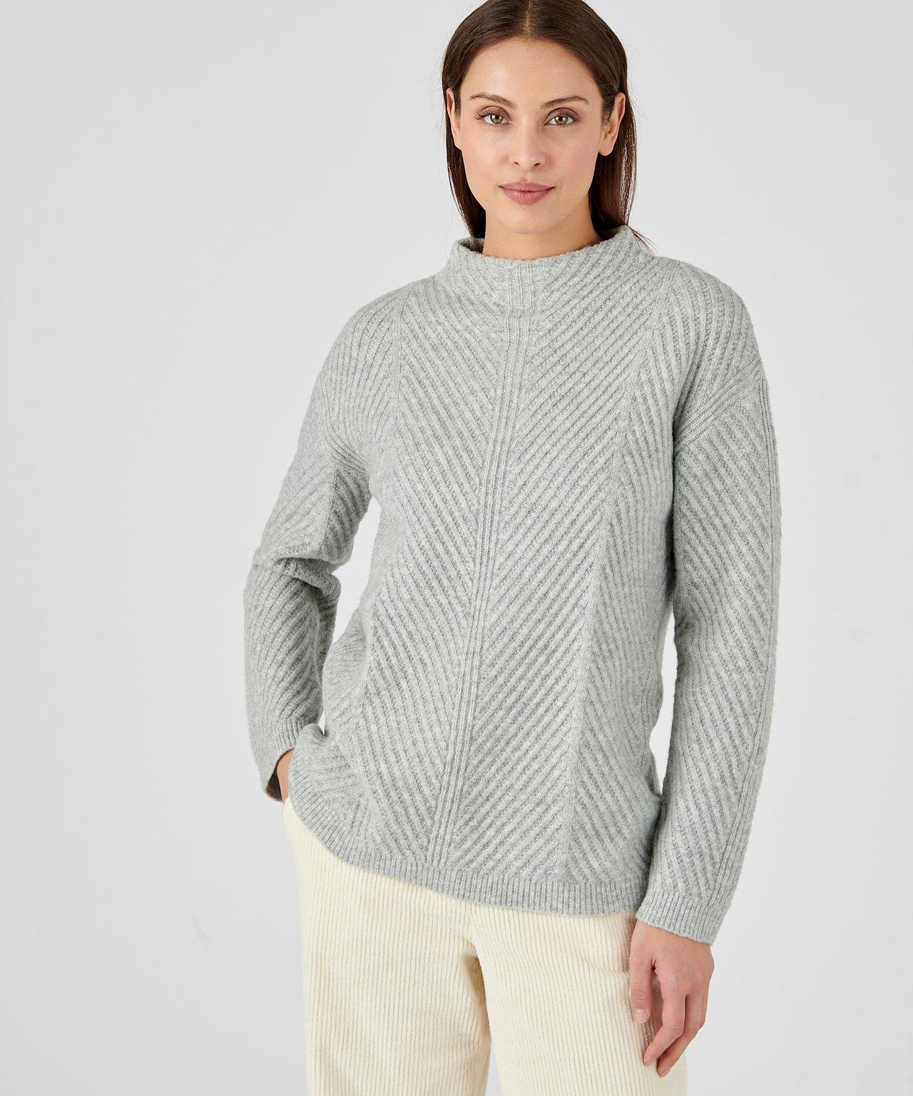 Damart  Pullover aus Musterstrick mit Thermolactyl. 