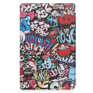Cover-Discount  Nokia T21 - Tri-fold Smart Case Don't Touch 