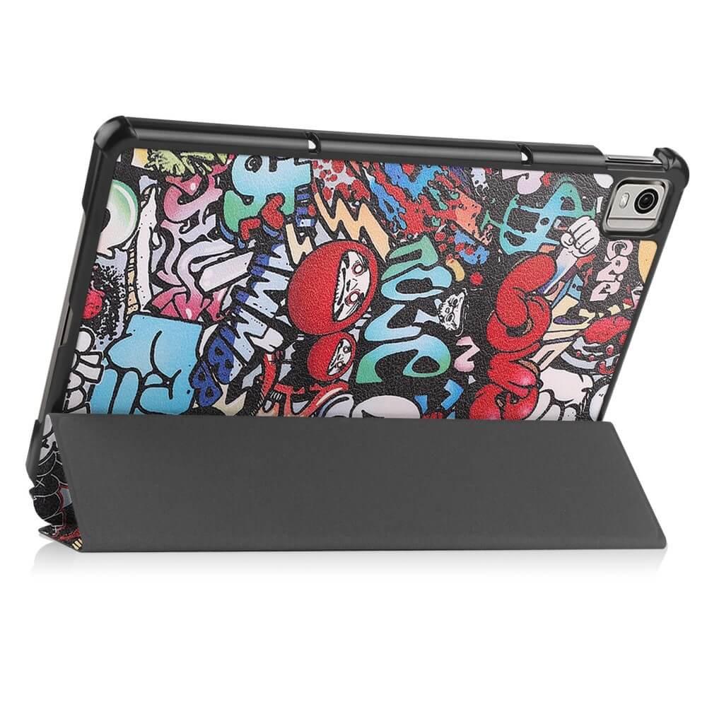 Cover-Discount  Nokia T21 - Tri-fold Smart Case 