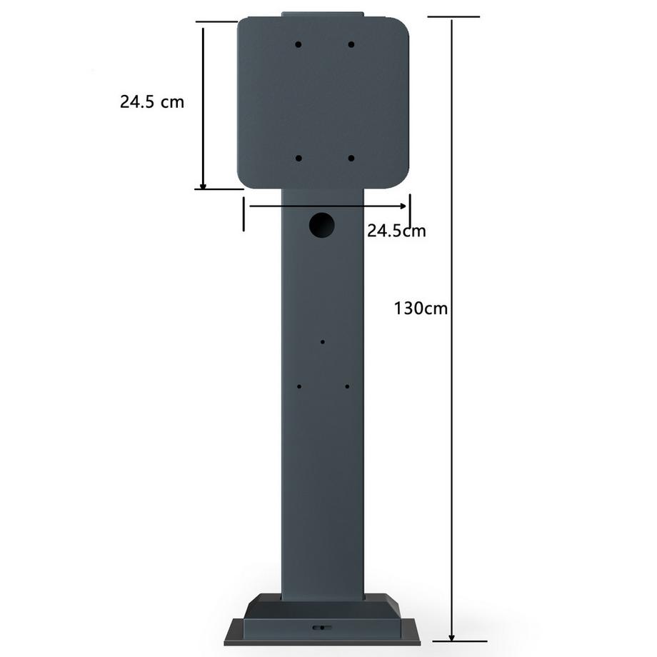JATRHG  JATRHG Eiffelturm Montageständer - PEDESTAL SINGLE für EV-Ladesäulen eMobility 