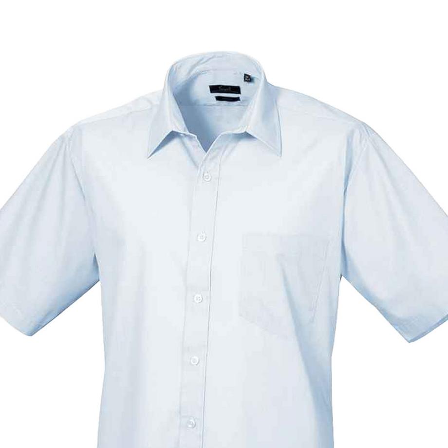 PREMIER Camicia Popeline Maniche Corte  