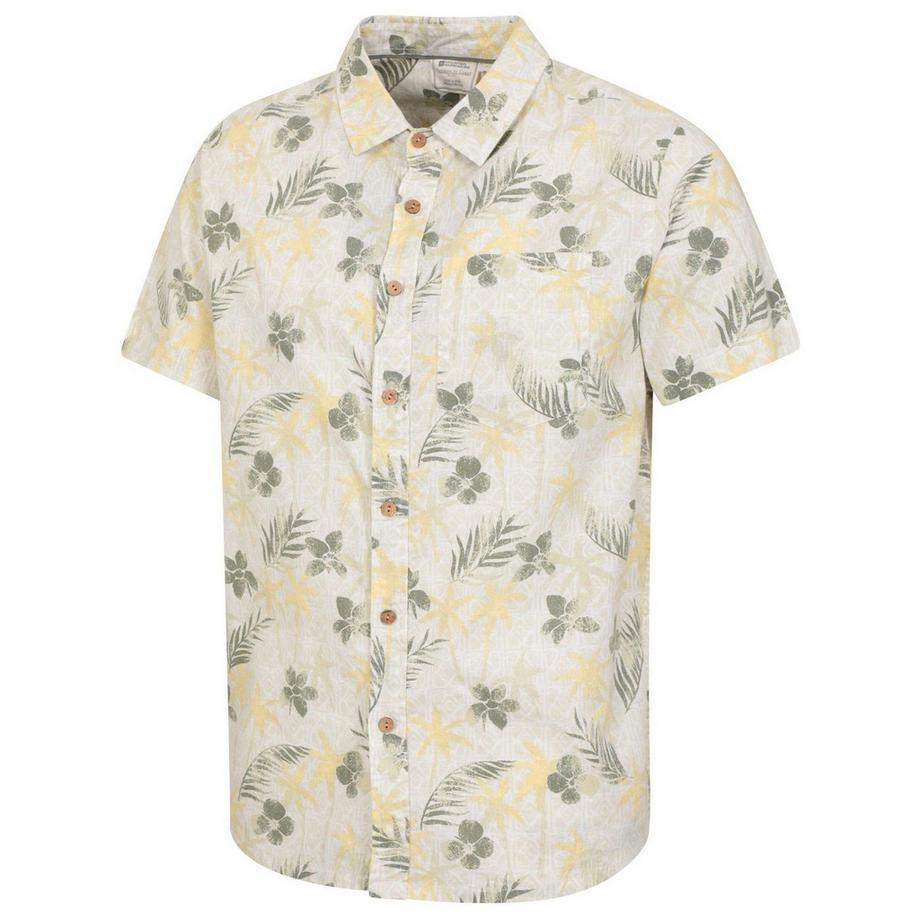Mountain Warehouse Chemise à Manches Courtes Imprimé Tropical  