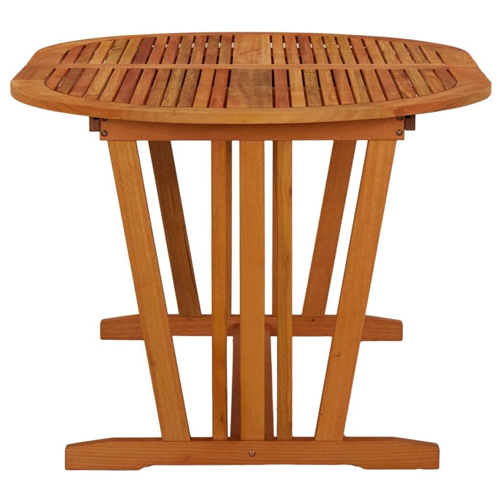 VidaXL Table de jardin bois  