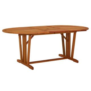 VidaXL Table de jardin bois  