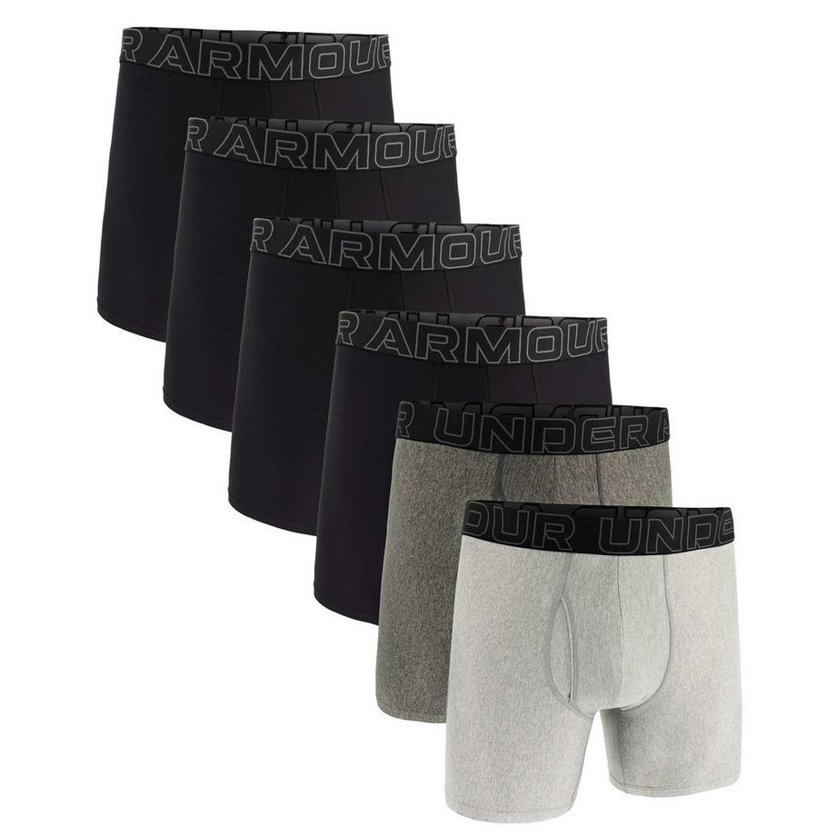 Boxer  Pack de 6 Conforme à la silhouette-UA PERFORMANCE TECH - SOLID 6 IN 6PK