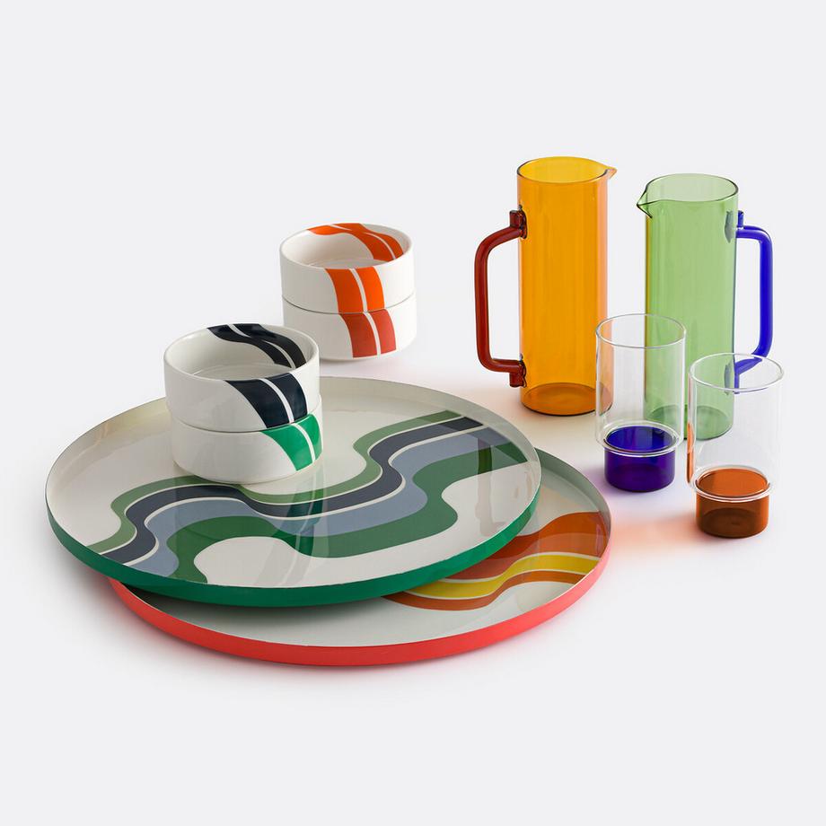 La Redoute Intérieurs Carafe en borosilicate coloré  