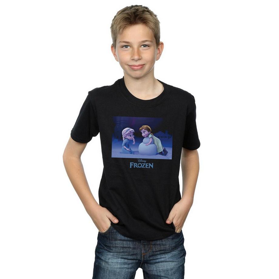 Disney  Tshirt FROZEN BUILD A SNOWMAN 