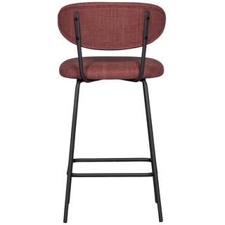 mutoni Chaise de bar Kjeld rouge  