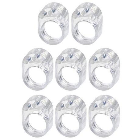 Northio 8x Türstopper für Griff - Transparent  