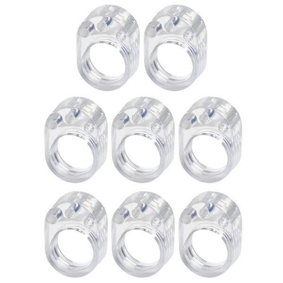 Northio 8x Türstopper für Griff - Transparent  