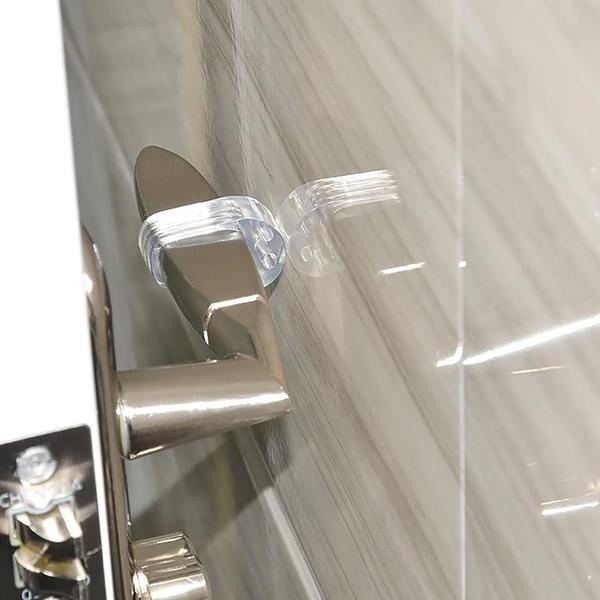 Northio 8x Türstopper für Griff - Transparent  