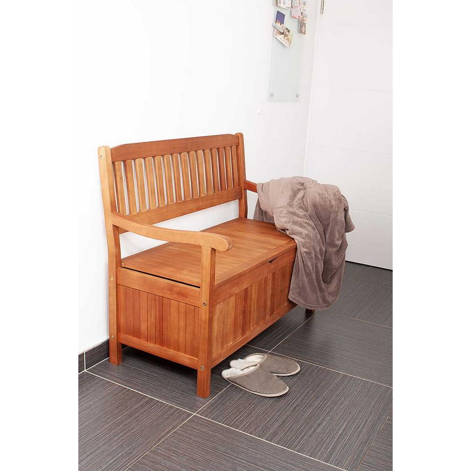 mutoni Panca da giardino Houston eucalipto marrone 107  