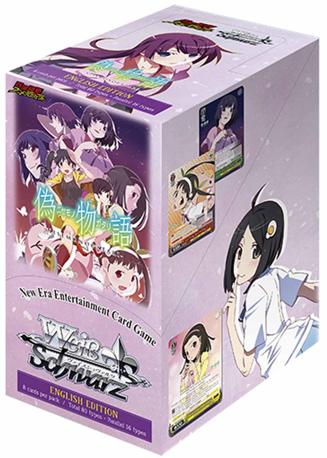 Bushiroad  Nisemonogatari Booster Display - Weiss Schwarz TCG - EN 