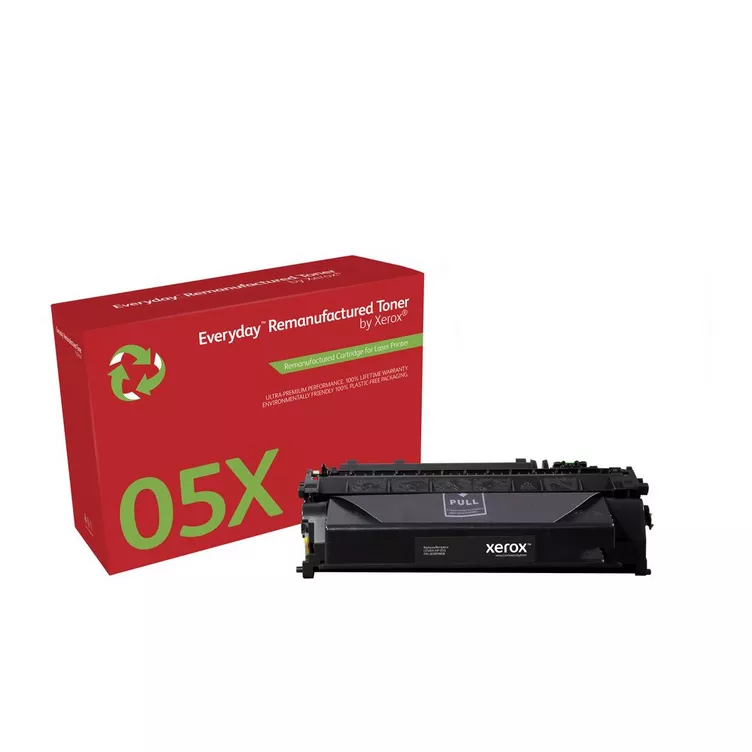 XEROX Everyday Wiederaufbereiteter Schwarz Toner von für HP 05X (CE505X) Hohe Kapazitätonline kaufen MANOR
