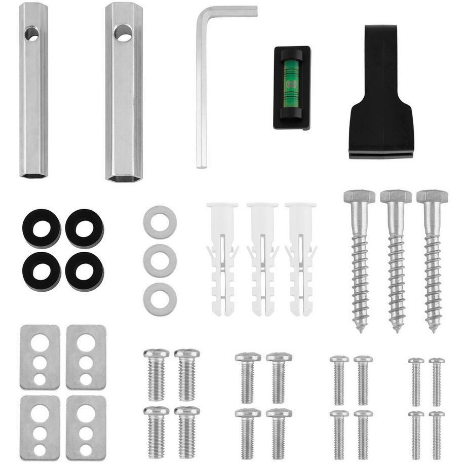 Tectake  TV Wandhalterung  für 32 - 100 Zoll (81 - 254 cm) max. VESA 600 x 400 