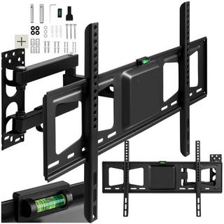 Tectake  TV Wandhalterung neigbar, schwenkbar für 32" (81cm) - 100" (254cm), VESA max.: 600x400, bis 60kg 