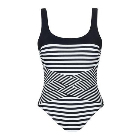SUNFLAIR Costume da Bagno Basic a Righe  
