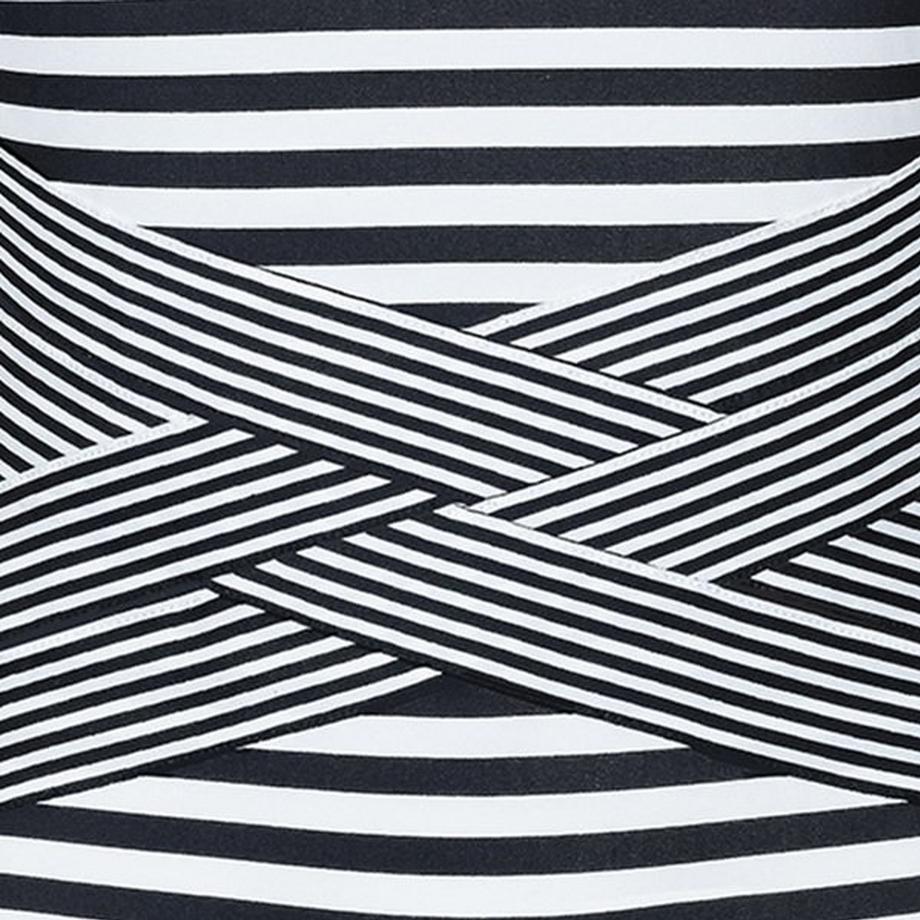 SUNFLAIR Basic Gestreifter Badeanzug  