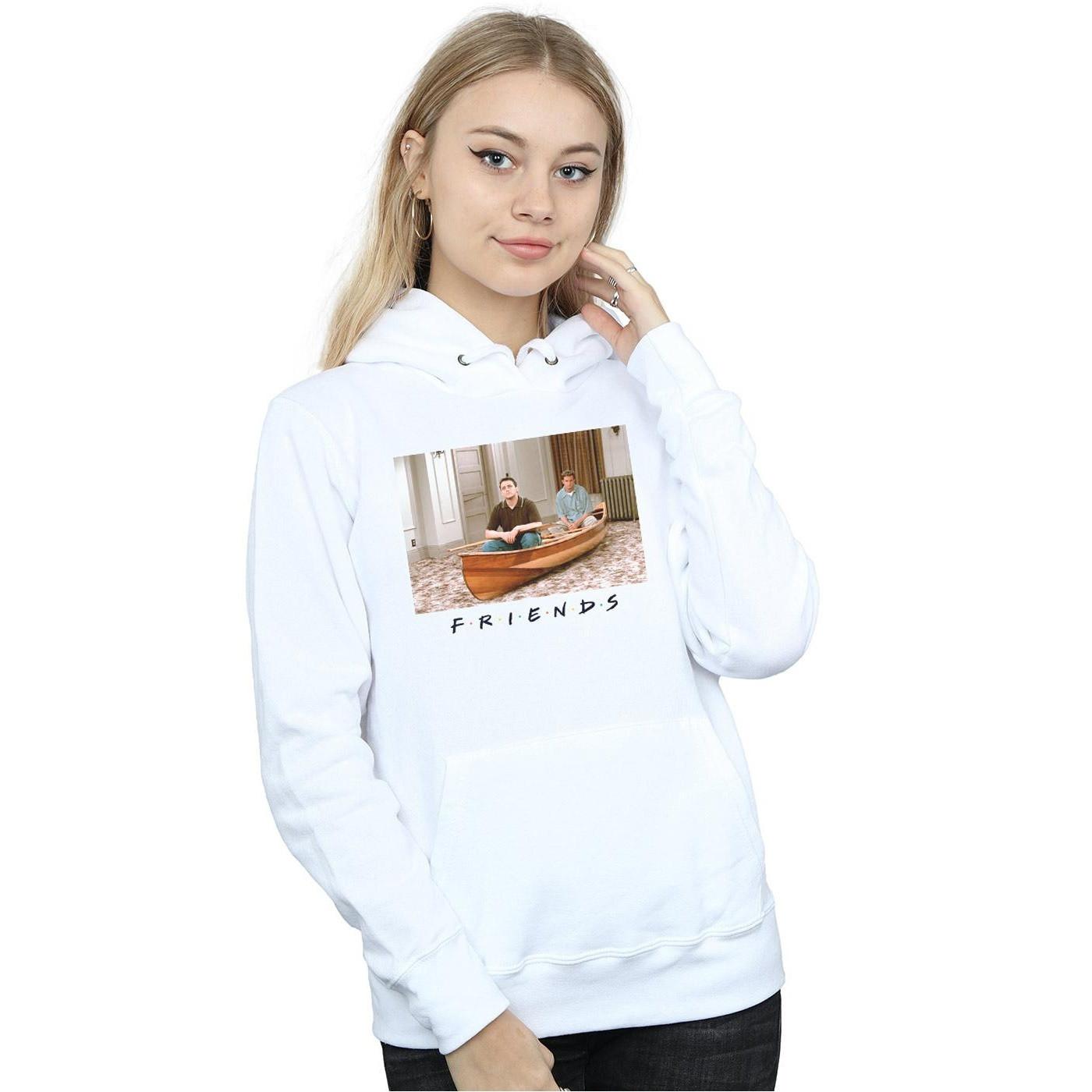 Friends Joey et Chandler Canoë Sweat à Capuche  