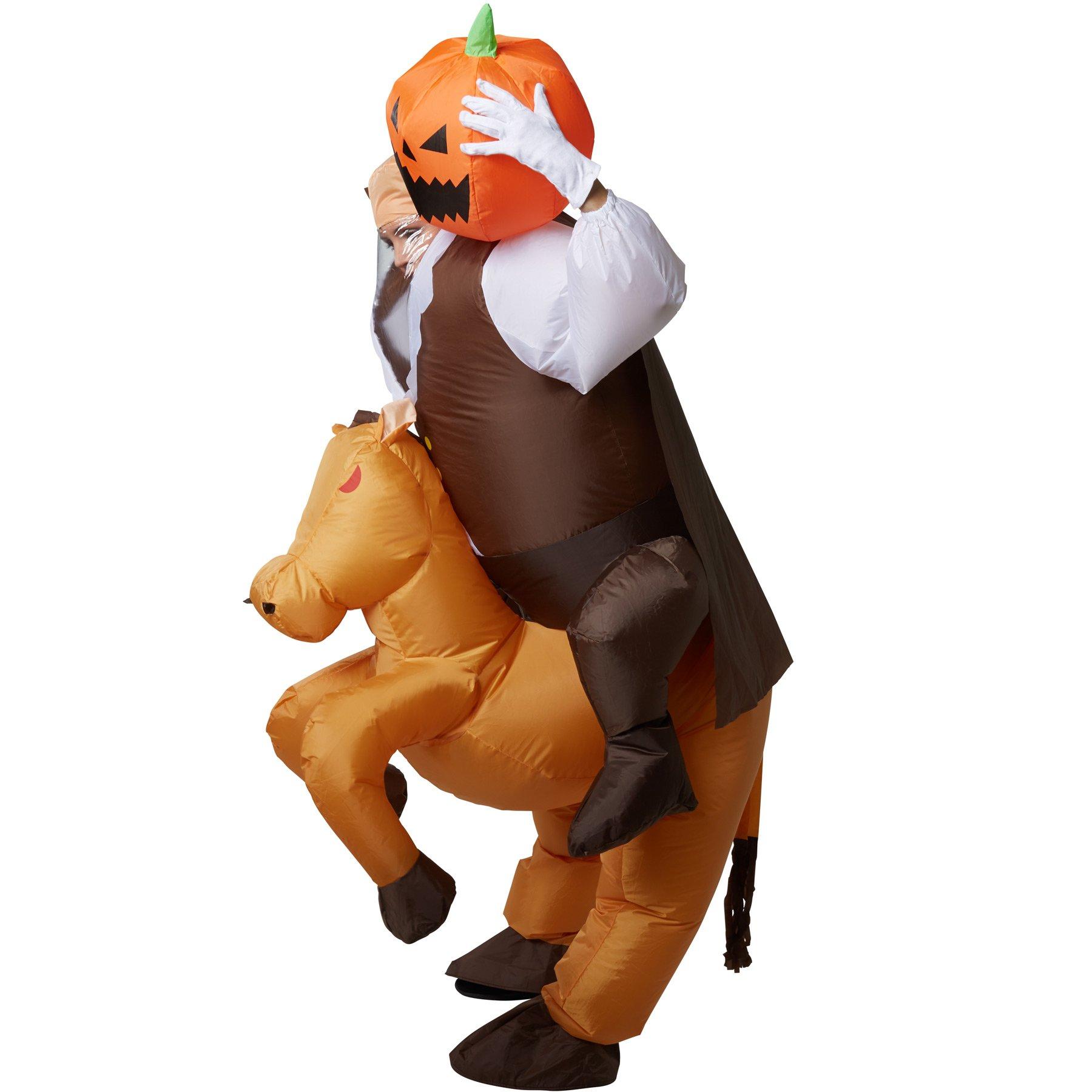 Tectake  Costume autogonflant de cavalier sans tête 