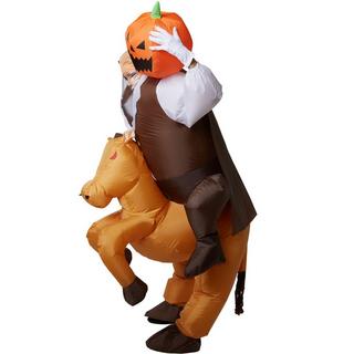 Tectake  Costume autogonflant de cavalier sans tête 