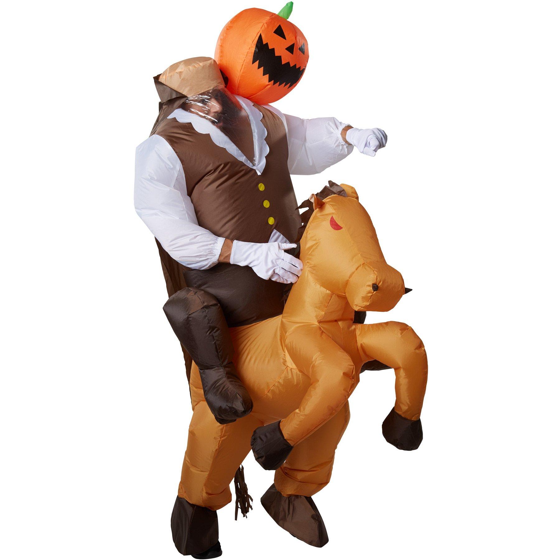 Tectake  Costume autogonflant de cavalier sans tête 