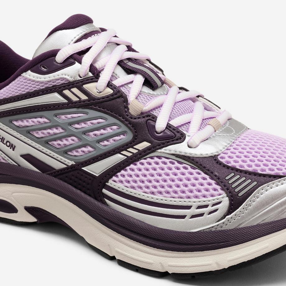DECATHLON Amorti Polyester Chaussures de Course Baskets Femme, RR2K lilas, violet, gris 
