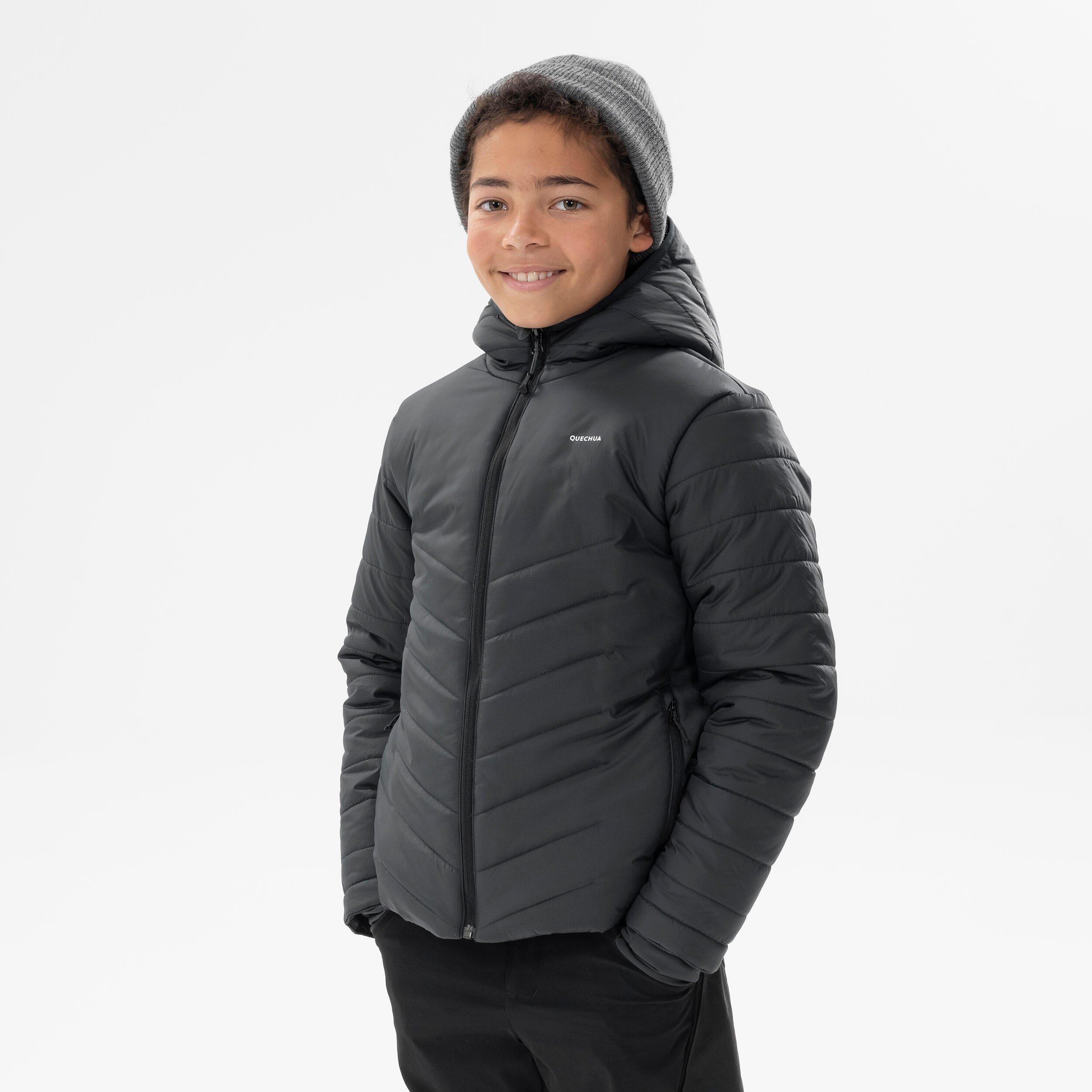 QUECHUA  Wattierte Wanderjacke Hybridjacke Kinder 