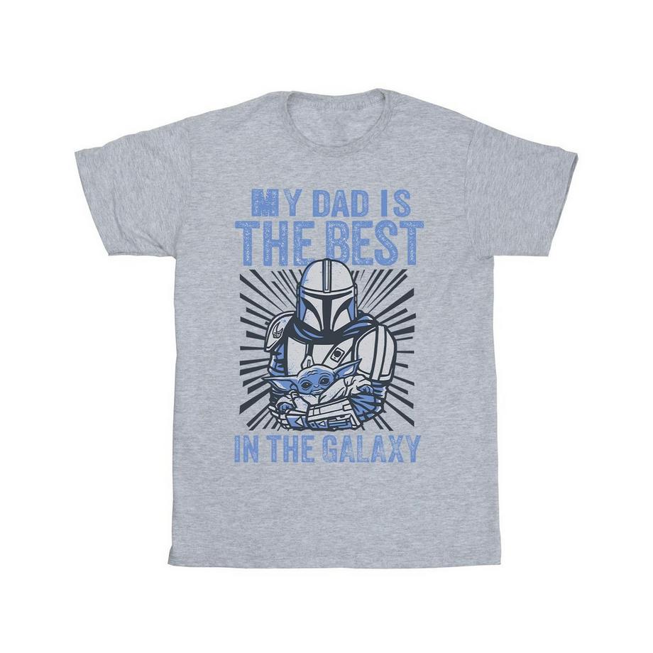 STAR WARS  Mandalorian Best Dad TShirt 