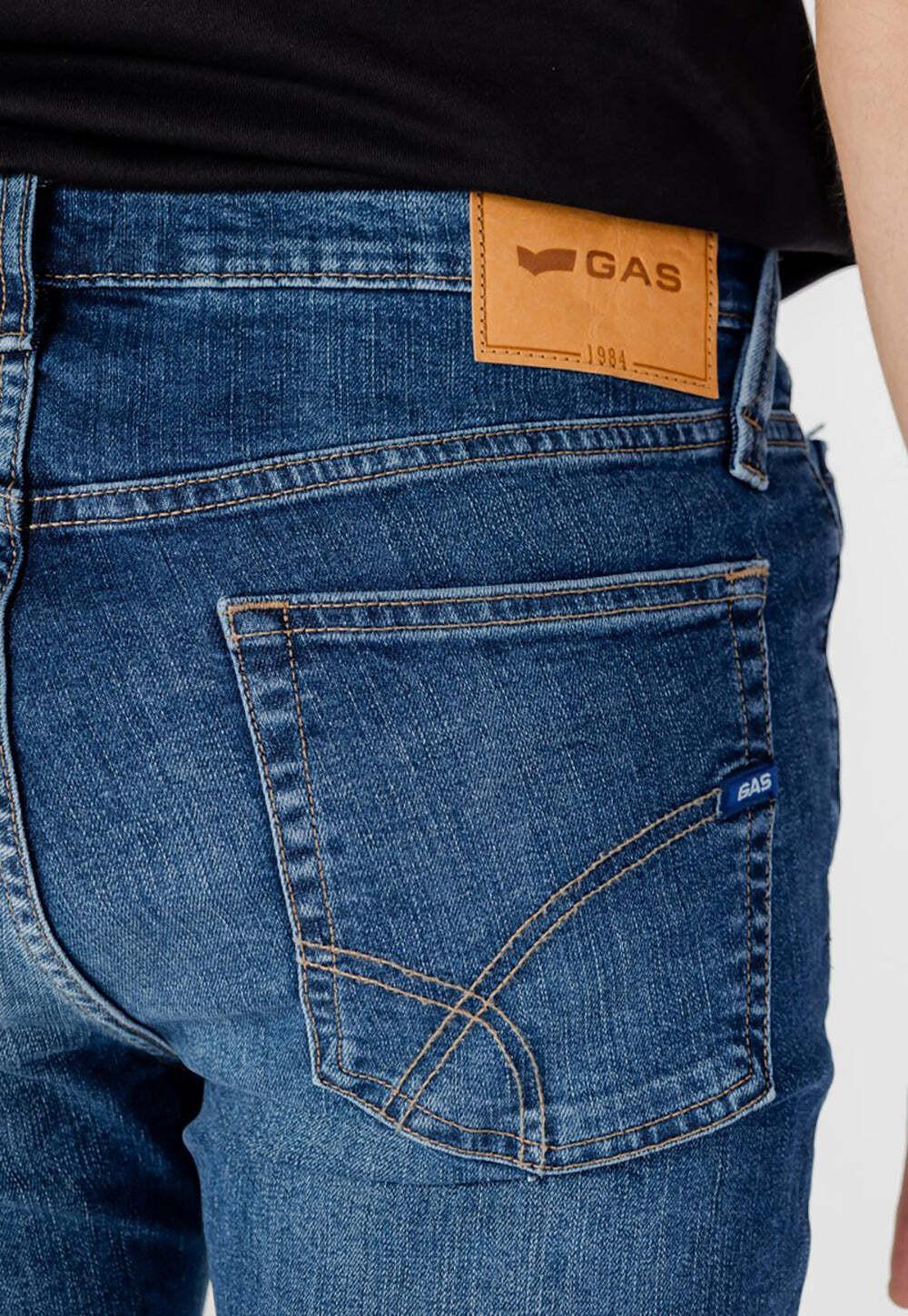 Gas Albert Simple Rev Slim Fit Jeans  