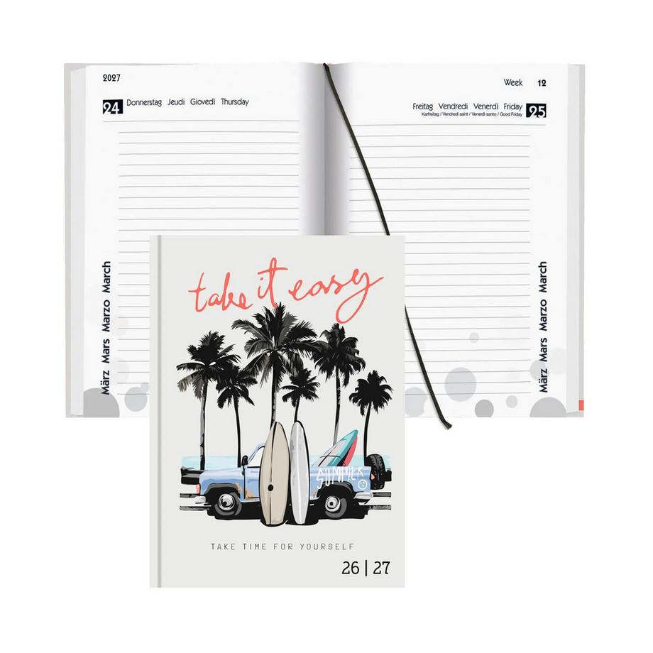 Agenda scolaire mydiary 1 jour par page, Easy