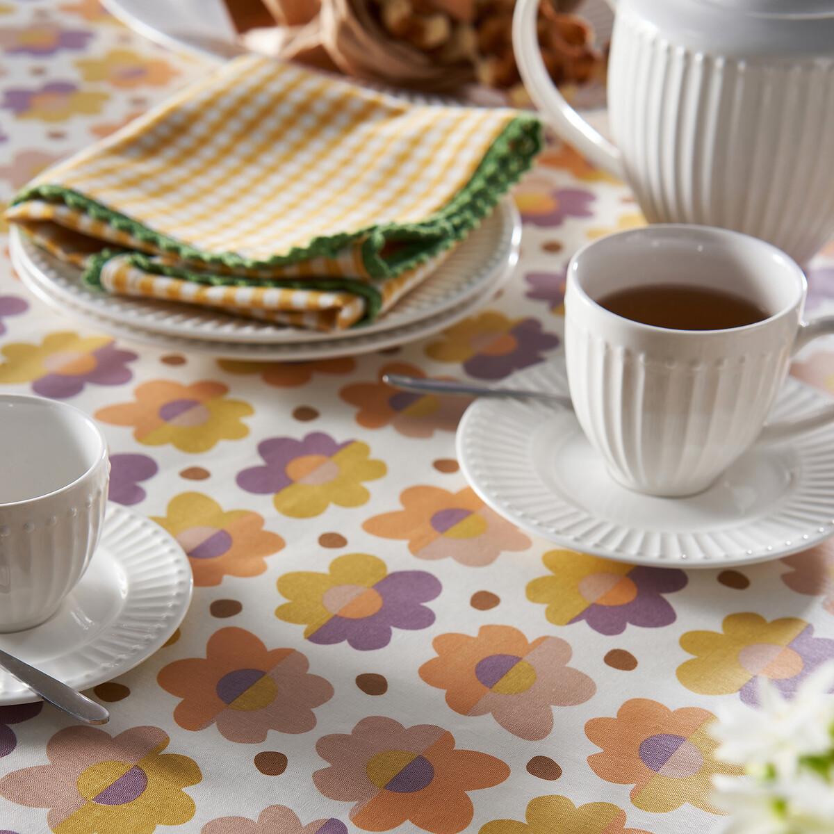 La Redoute Intérieurs Lot de 4 serviettes de table coton/lin Trattoria  