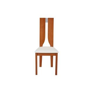 Vente-unique Stuhl 6erSet Buche massiv Kirschbaumfarben SILVIA  