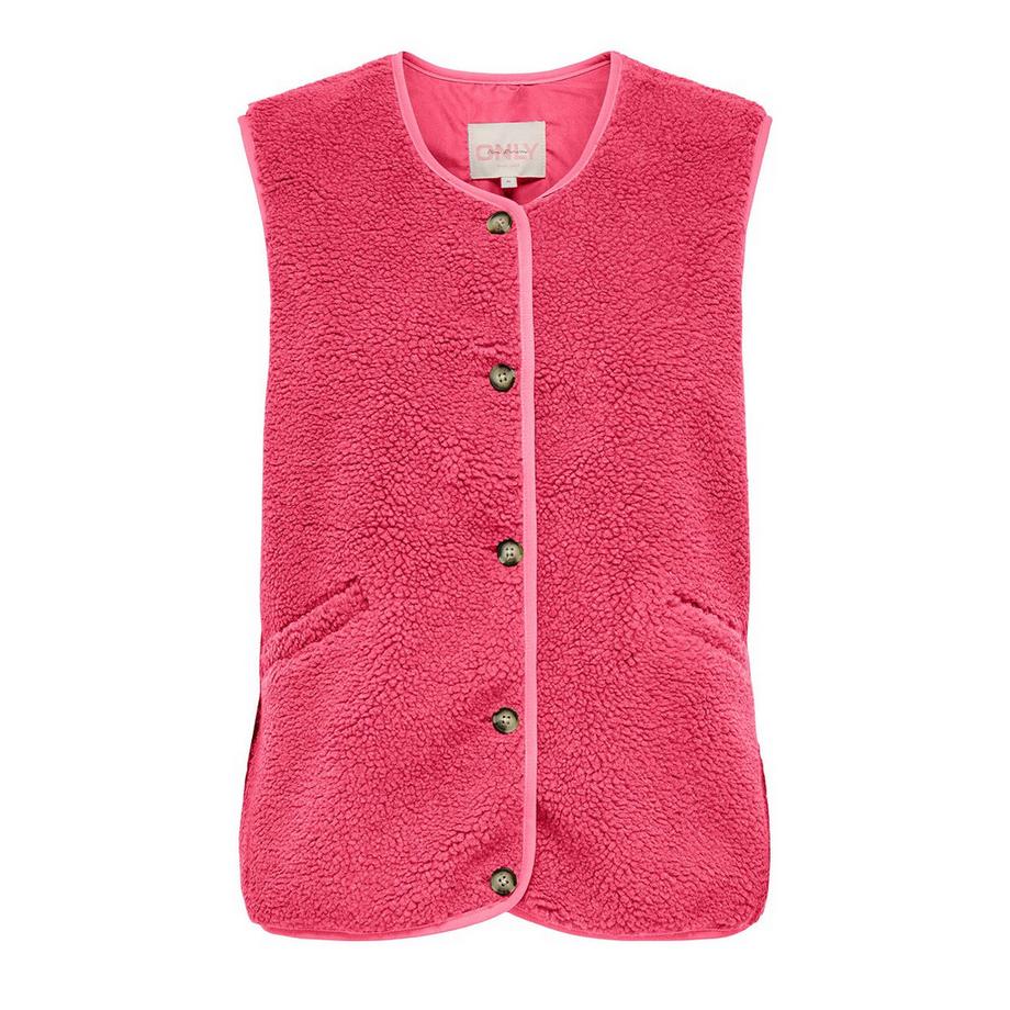 Veste sans manches en sherpa