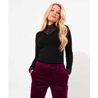 Joe Browns  Mesh-Top mit Spitzeneinsatz 