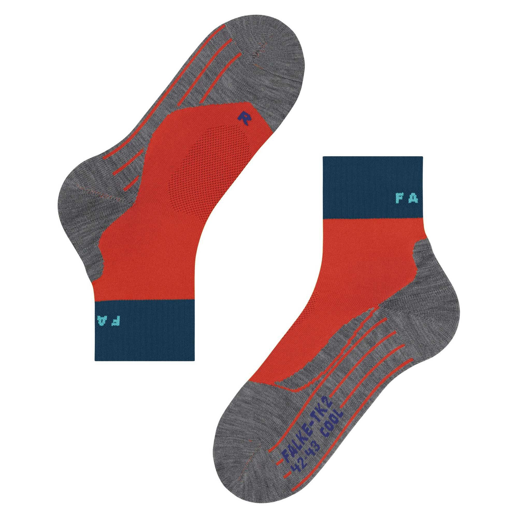 FALKE TK2 Short Cool Chaussettes de Sport Pack de 1  