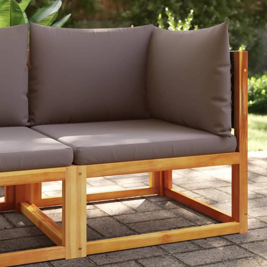 VidaXL Gartensofa akazienholz  
