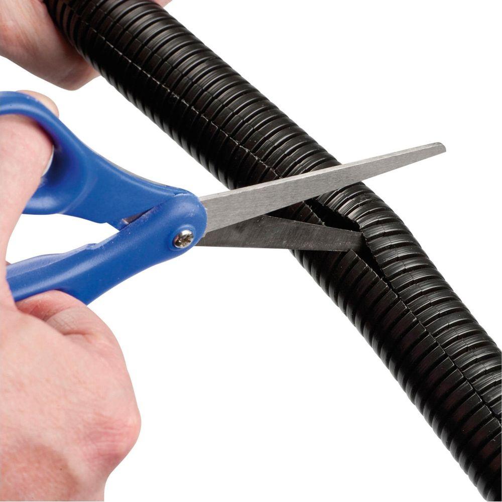 D-Line  D-LINE Canale portacavi 32mm Asolato Nero 1,1m 